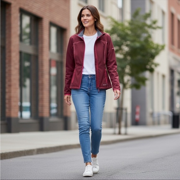 Eddie Bauer Women's Stratify 2.0 Soft Shell Jacket. NWOT - Picture 2 of 10